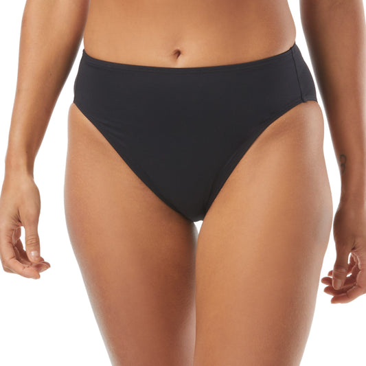 Carmen Marc Valvo High Waist Bikini Bottom - Twisted Tides