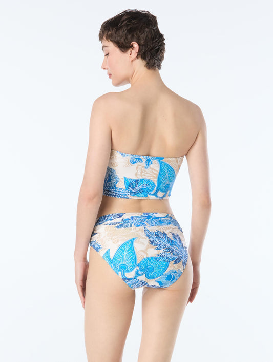 Carmen Marc Valvo Bandeau Cut Out Top - Samara - 970 Multi