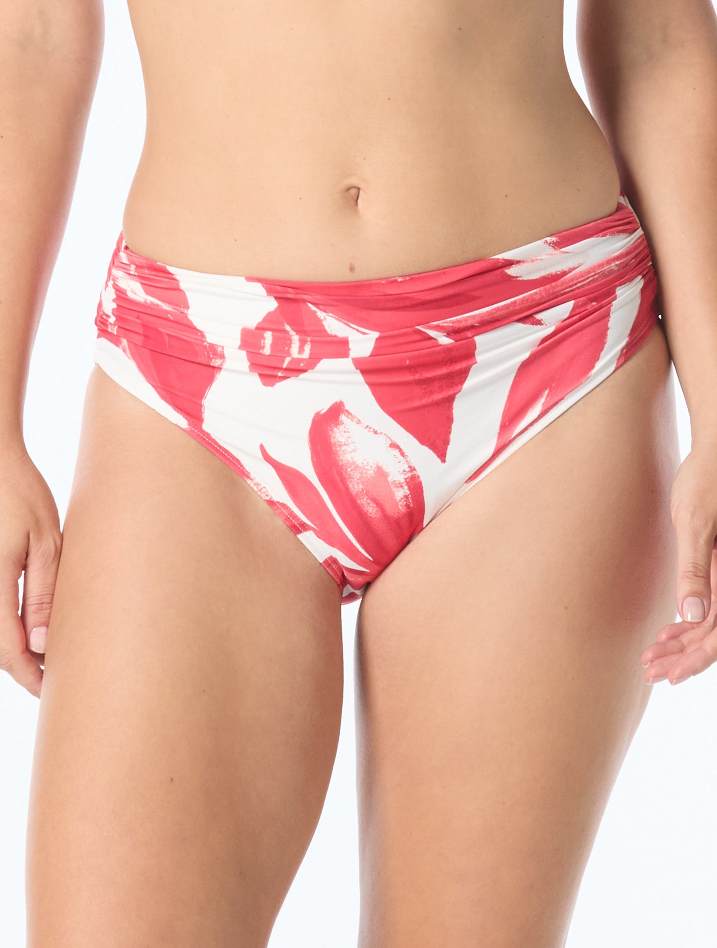 Carmen Marc Valvo High Cut Bikini Bottom - Tamarindo