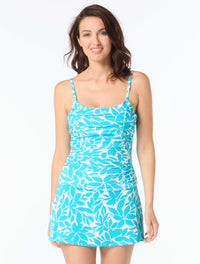 Beach House Textured Sadie Underwire Ruched Tankini Top - Key West - 450 POOL PARTY