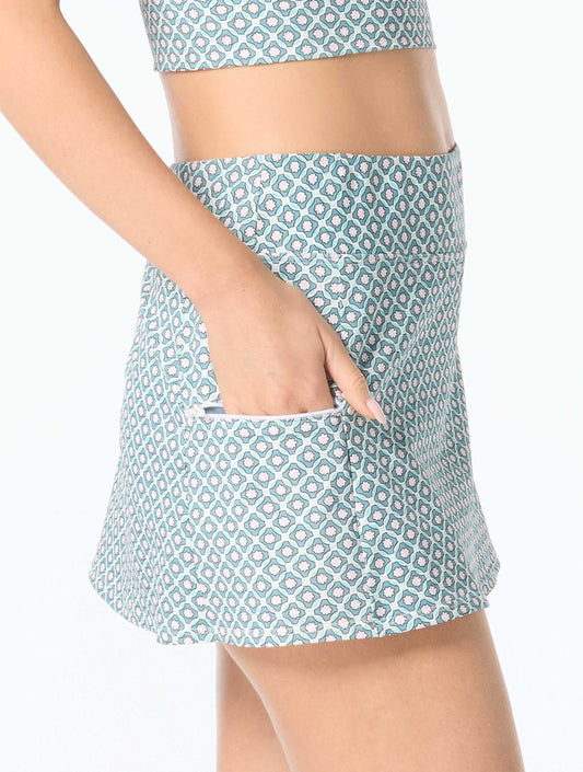 Beach House Endless Summer Tankini, Skirt & Rash Guard Cover Up Set Bundle -