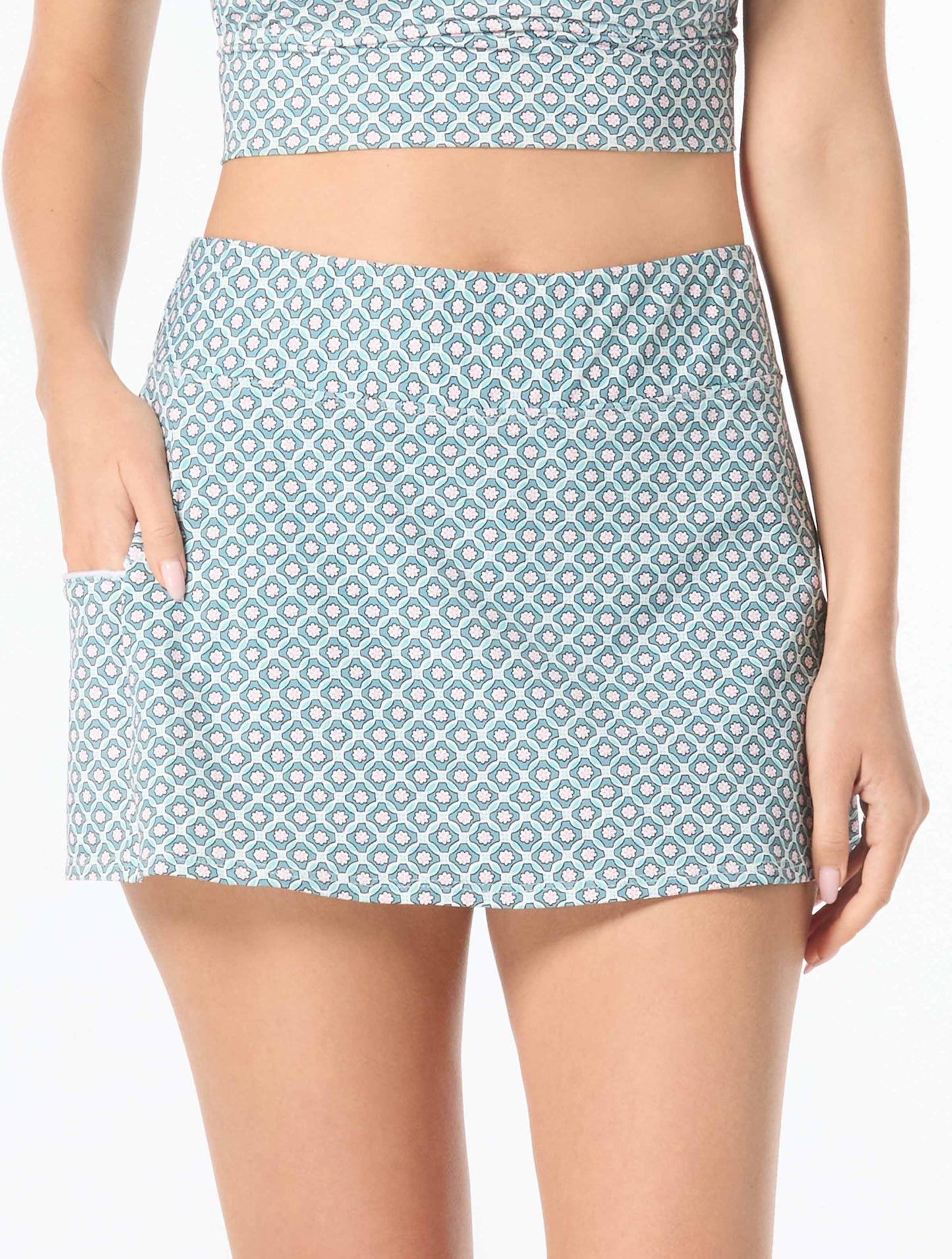 Beach House Emma Pull On Swim Skort - Endless Summer