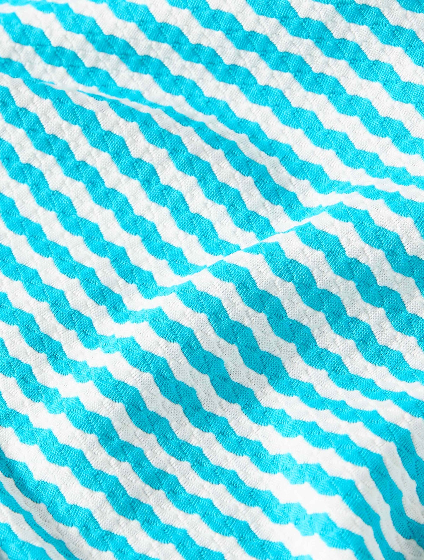 Beach House Bridget Textured Shirred Side Underwire Tankini Top - Yacht Club