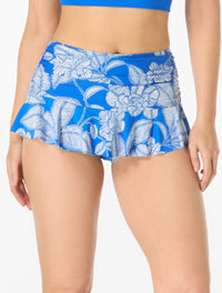 Beach House Swim Penny Swim Skirt - Coastal Bloom - 374 Yacht Club