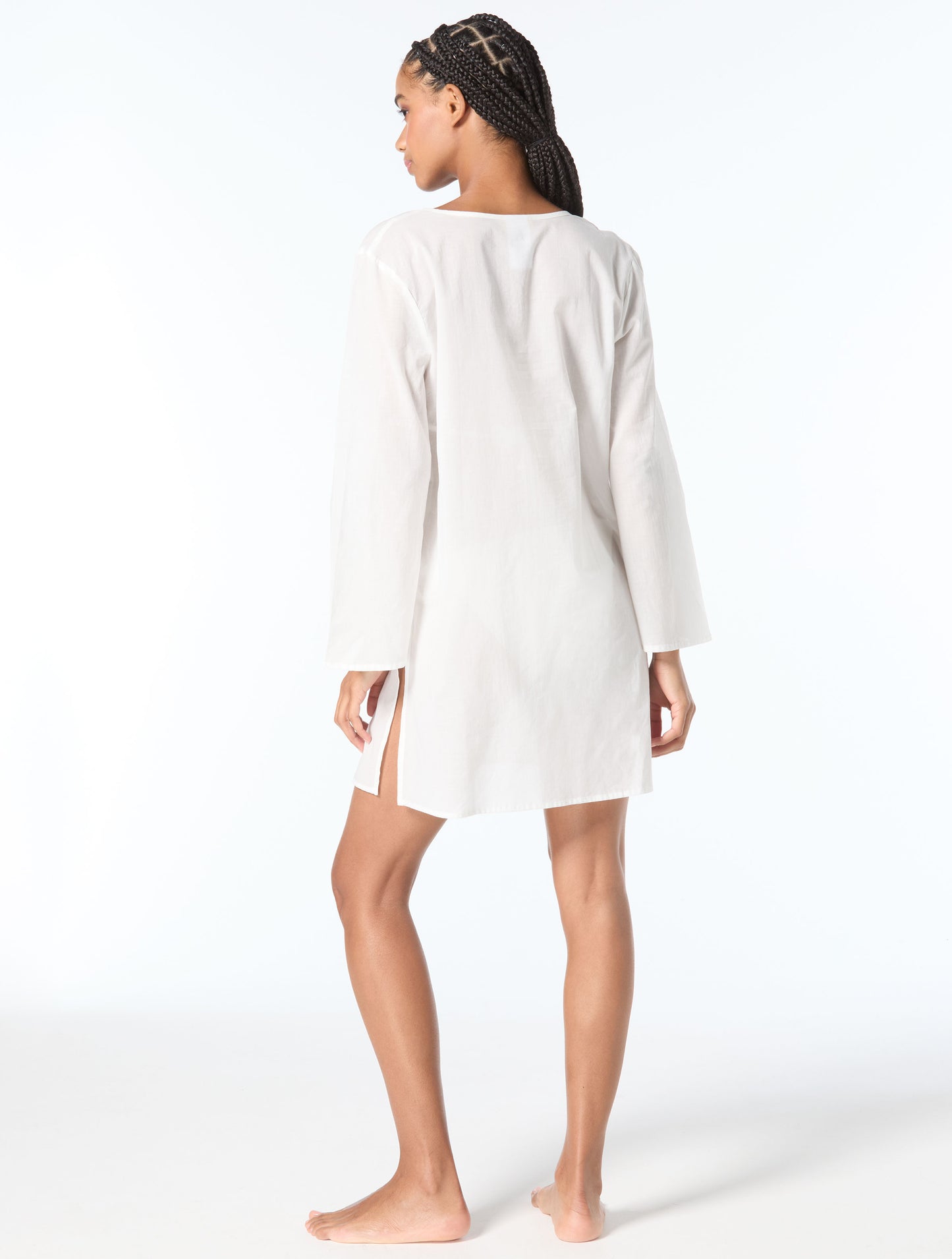 Michael Kors White Bikini Set & Cover Up Dress Bundle
