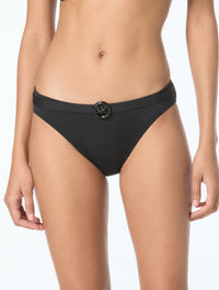 Michael Kors Logo Ring Bikini Set & Cover Up Pants Bundle -