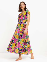 kate spade new york Maxi Cover Up Dress - Orchid Bloom - 970 Multi