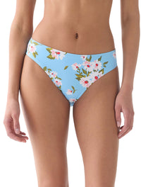 kate spade new york High Cut Bottom - Spring Daisies - 863 Pristine Pool