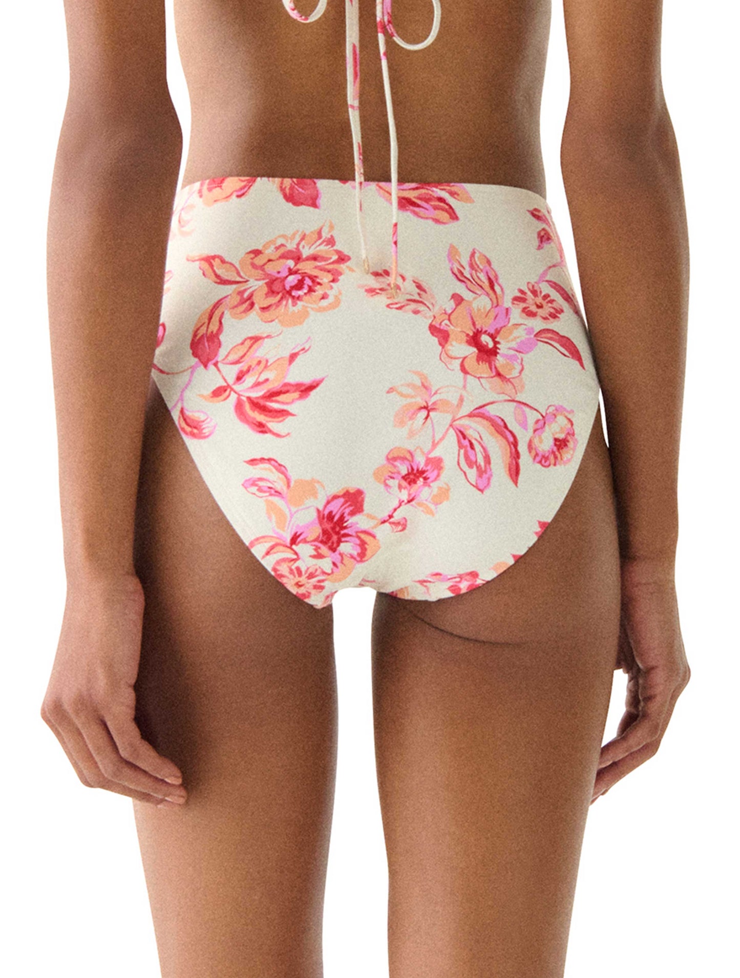 kate spade new york High Waist Bikini Bottom - Floral Toile