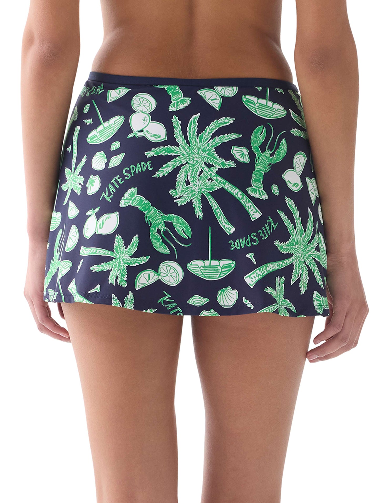 kate spade new york Wrap Skirt Cover Up - Beachside - 477 PLANETARY NAVY