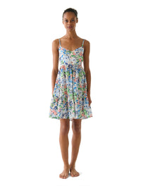 kate spade new york Bow Tie Back Cover Up Dress - Coastal Town