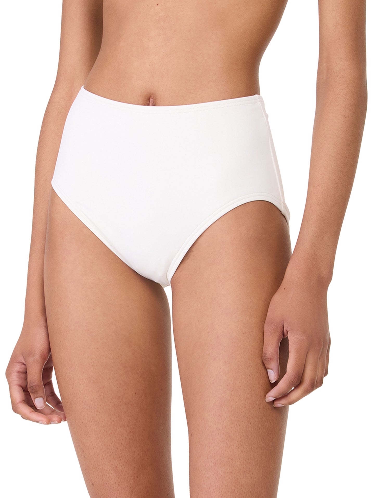 Kate Spade High Waist Bikini Bottom - Rosette Solids