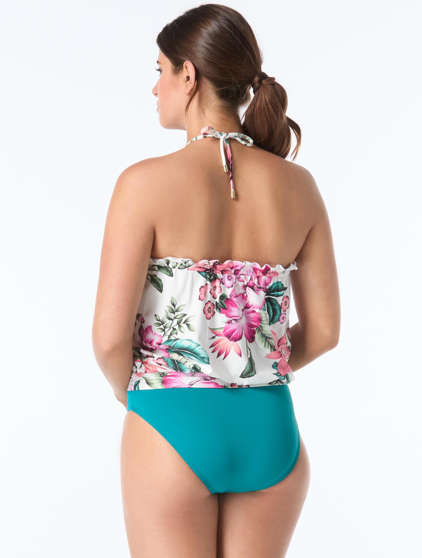 Coco Reef Infinity Bra Sized Multi-Wear Bandini Top - Spiced Tropical