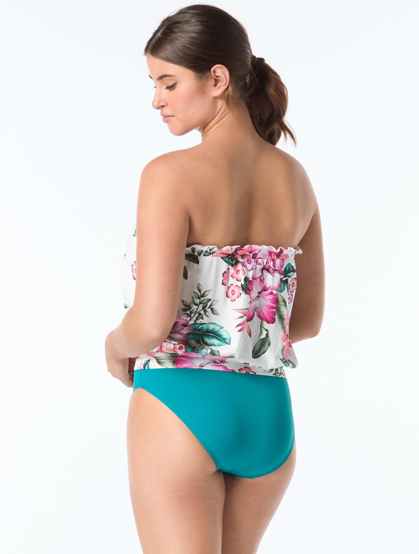 Coco Reef Infinity Bra Sized Multi-Wear Bandini Top - Spiced Tropical