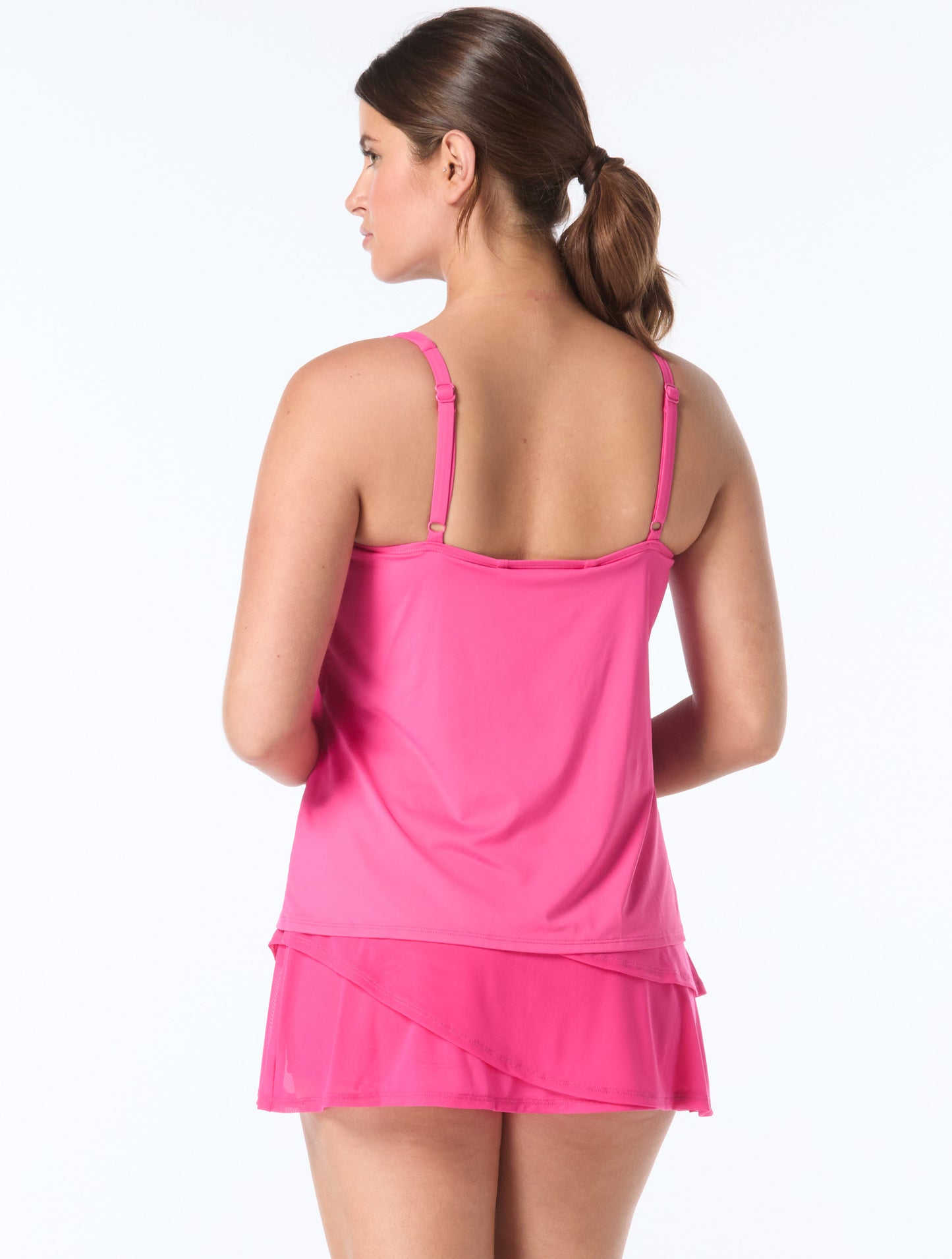 Coco Reef Ultra Fit Bra Sized Underwire Tankini Top - Classic Solids