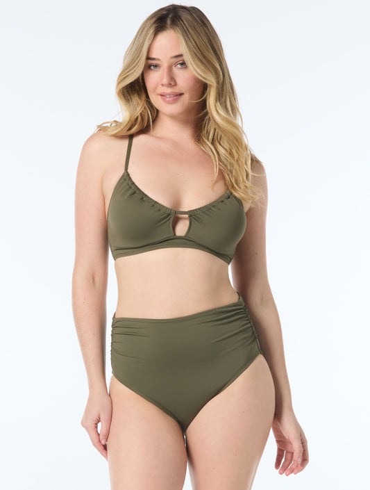 Coco Reef Palm Bikini Top, Bikini Bottom & High Waisted Skort Bundle