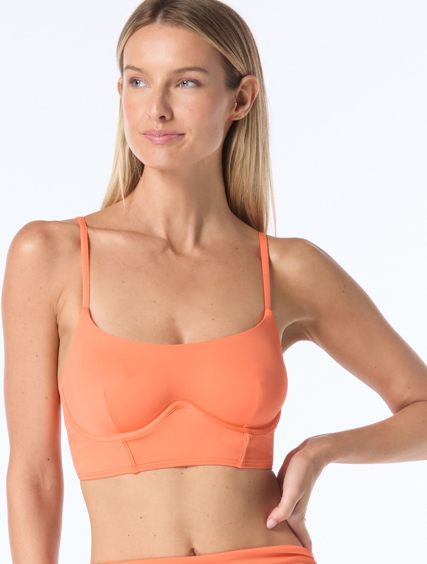 Vince Camuto Corset Bikini Top - Solids