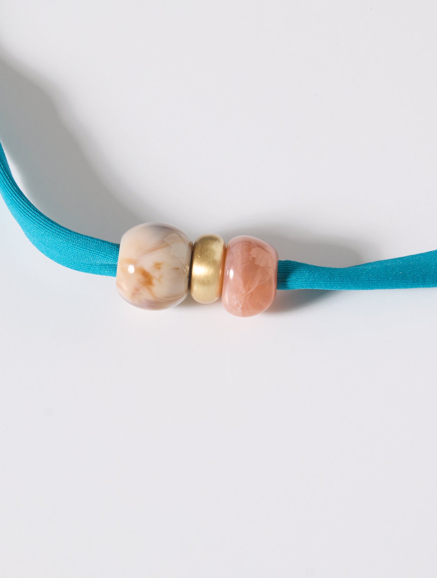 Vince Camuto Beaded Bandeau Bikini Top - Ocean Ripple