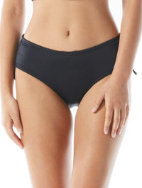 Beach House Sport Evolution Hipster Bikini Bottom - Beach Solids - 001 BLACK