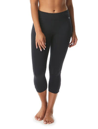 Beach House Sport Cobra Swim Capri - Beach Solids - 001 BLACK