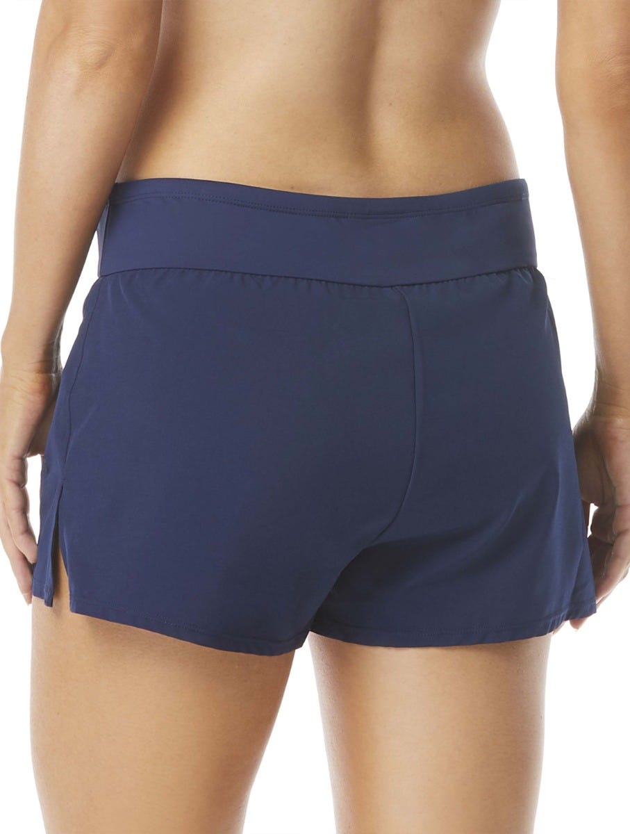Beach House April Stretch Woven Beach Short - Beach Solids - 511 Admiral