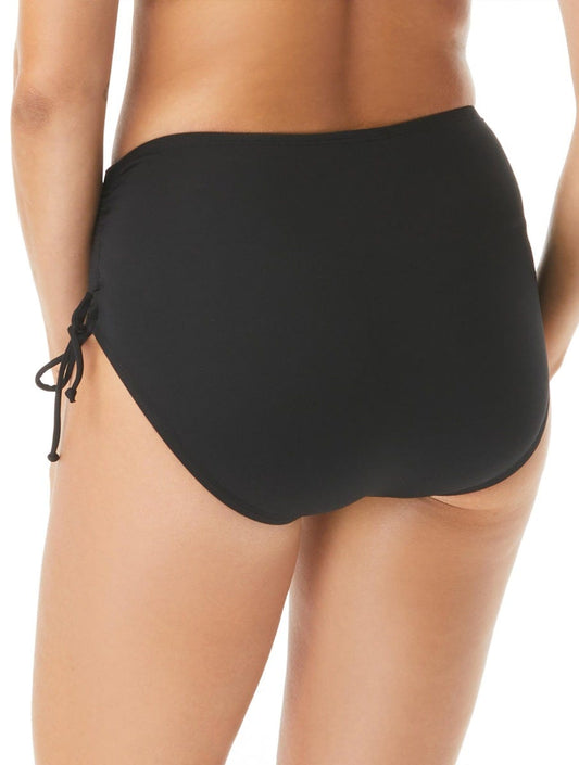 Beach House Hayden Side Tie Bikini Bottom - Beach Solids - 001 BLACK