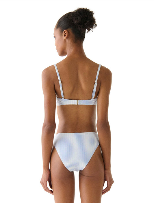 Kate Spade Tide Stripe Bikini Set & Long Cover Up Dress Bundle - Beach2Ocean