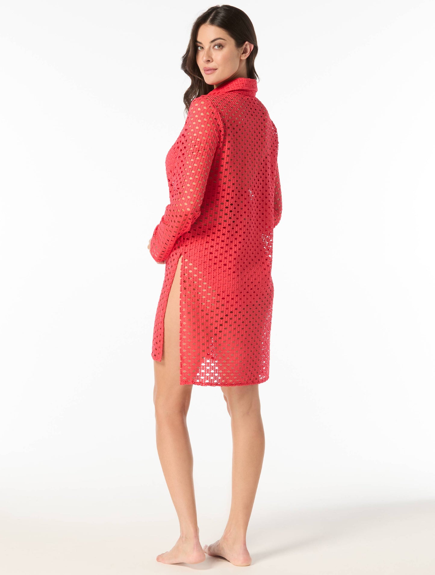 Carmen Marc Valvo Button Up Shirt - Living Paradise