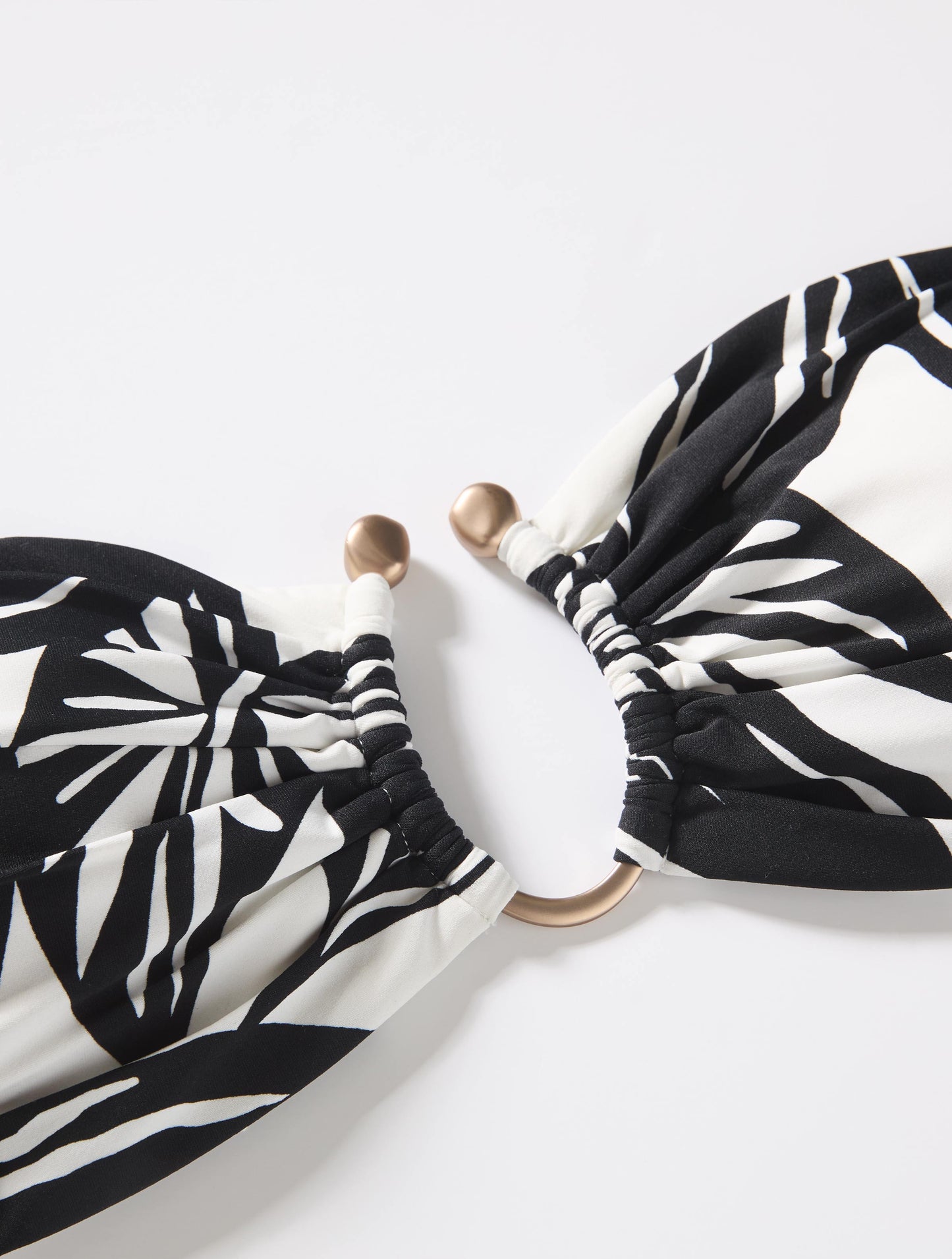 Carmen Marc Valvo Silent Bloom Bikini Set & Cover Up Bundle