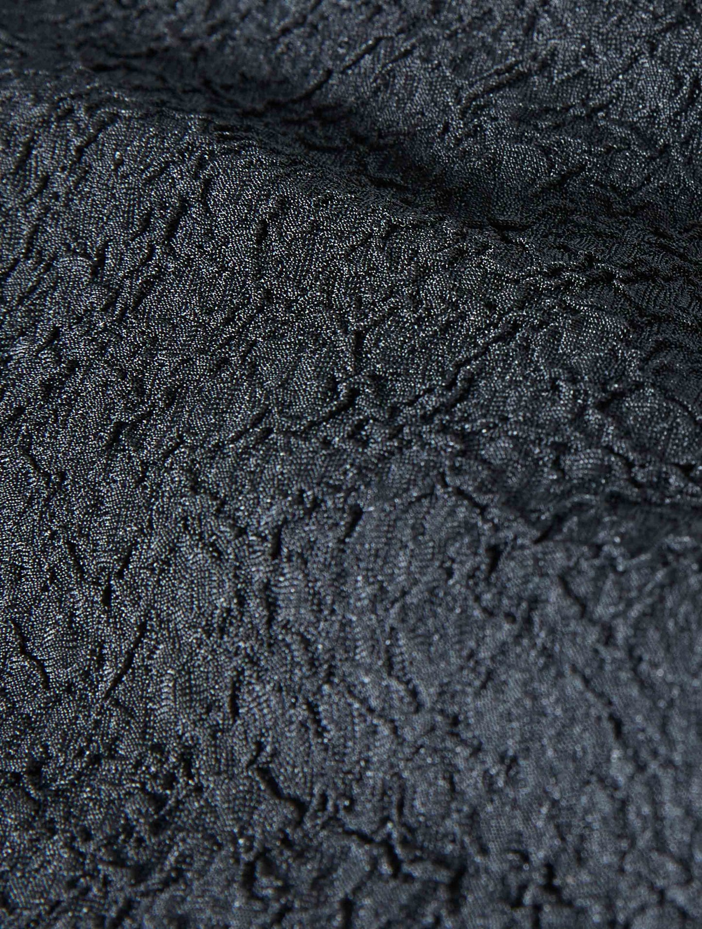 Gabar Scoopneck Texture Romper One Piece Swimsuit - Crinkle Texture