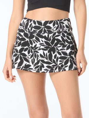 Beach House Textured Emma Pull On Swim Skort - Key West