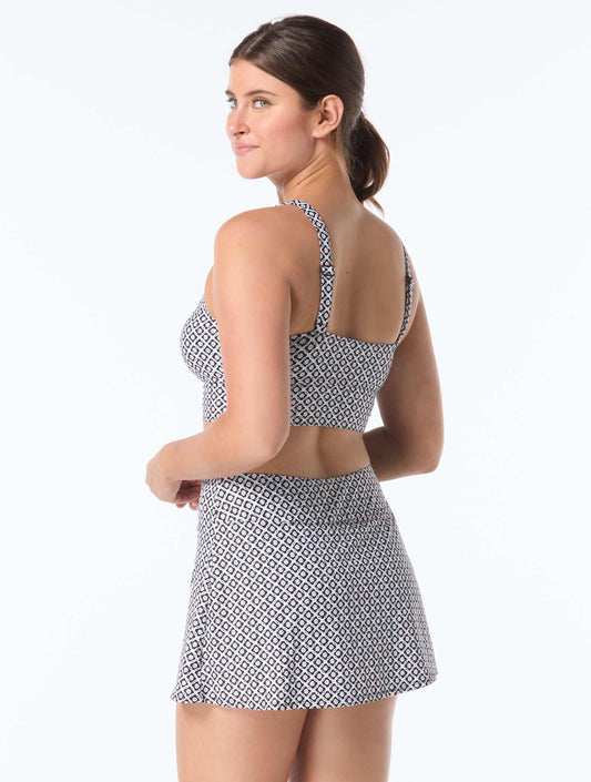 Beach House Endless Summer Tankini, Skirt & Rash Guard Cover Up Set Bundle -