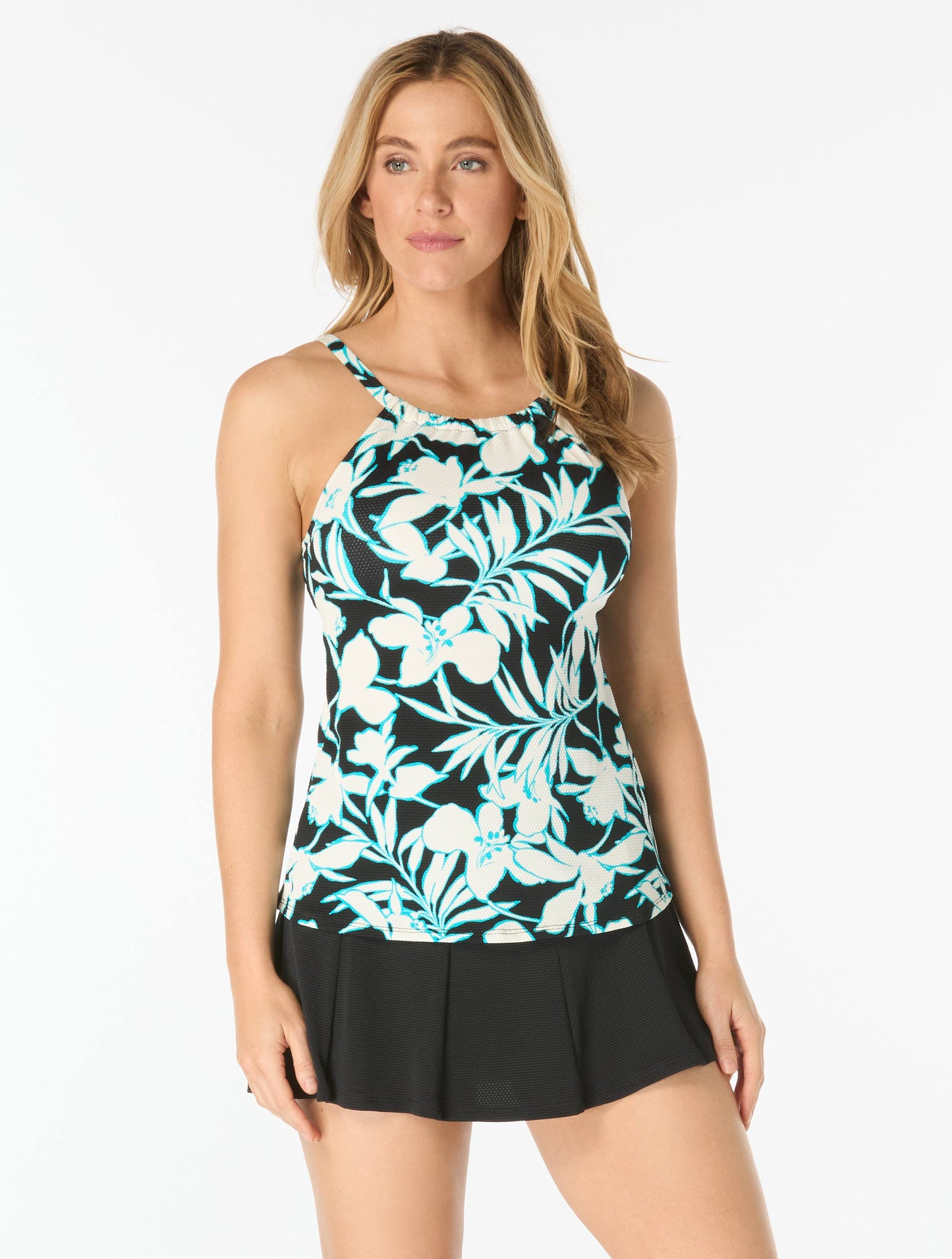 Beach House Blair High Neck Tankini Top - Saint Lucia