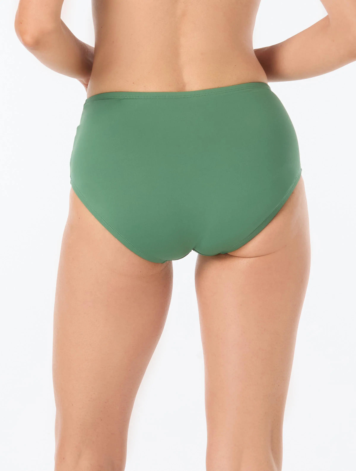 Beach House Chloe High Waisted Bikini Bottom - Beach Solids - 866 Denim