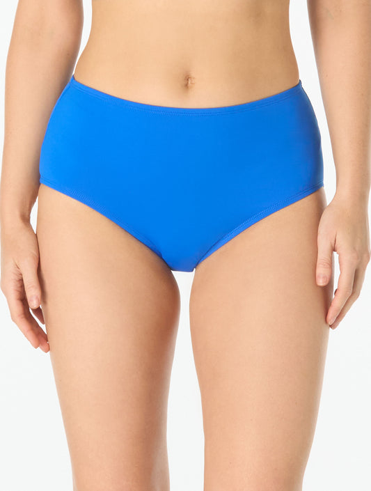 Beach House Chloe High Waisted Bikini Bottom - Beach Solids