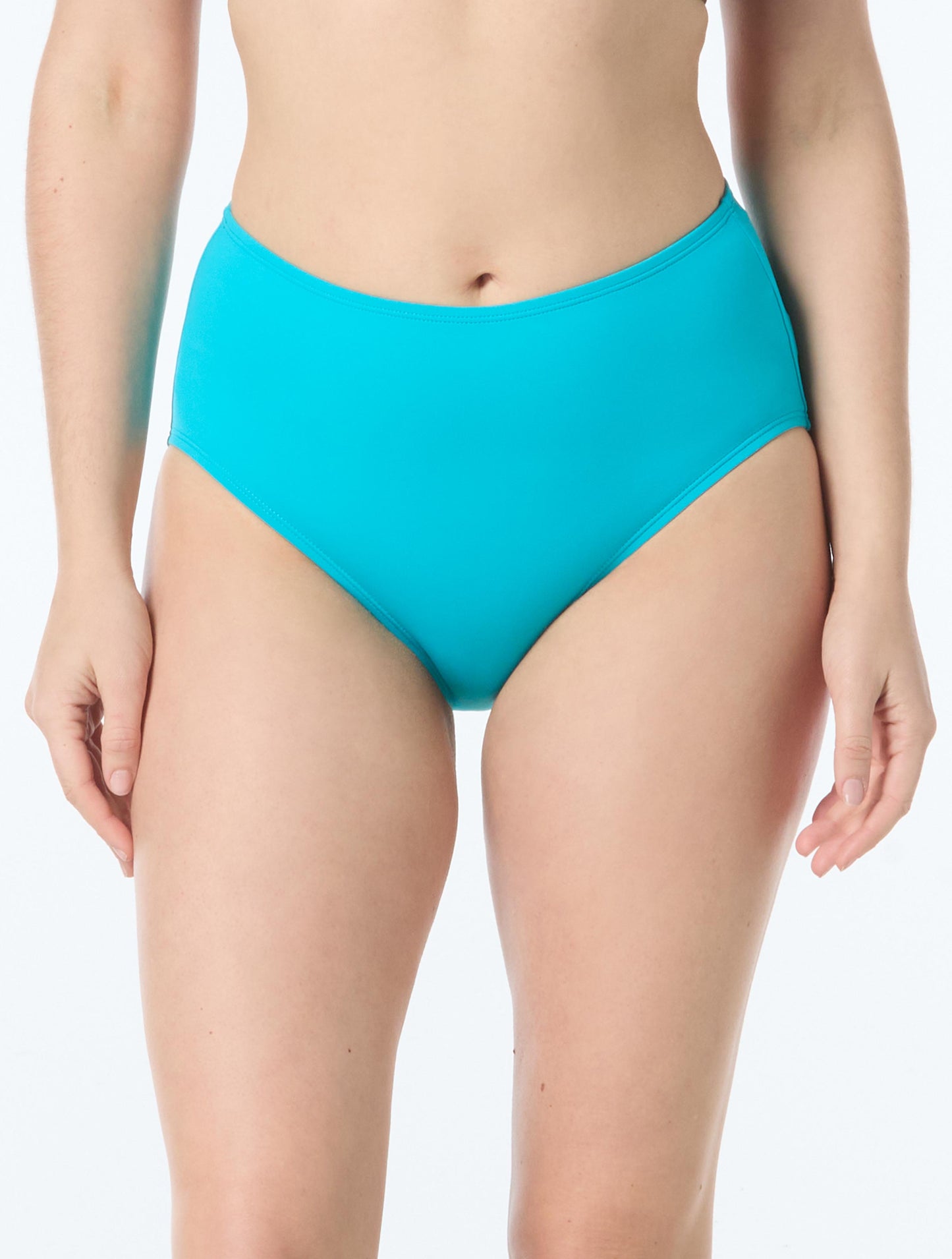 Beach House Chloe High Waisted Bikini Bottom - Beach Solids