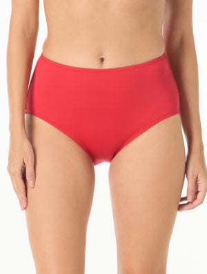 Beach House Chloe High Waisted Bikini Bottom - Beach Solids