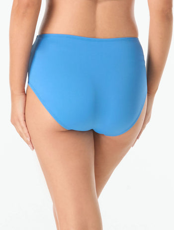 Beach House Chloe High Waisted Bikini Bottom - Beach Solids - 866 Denim