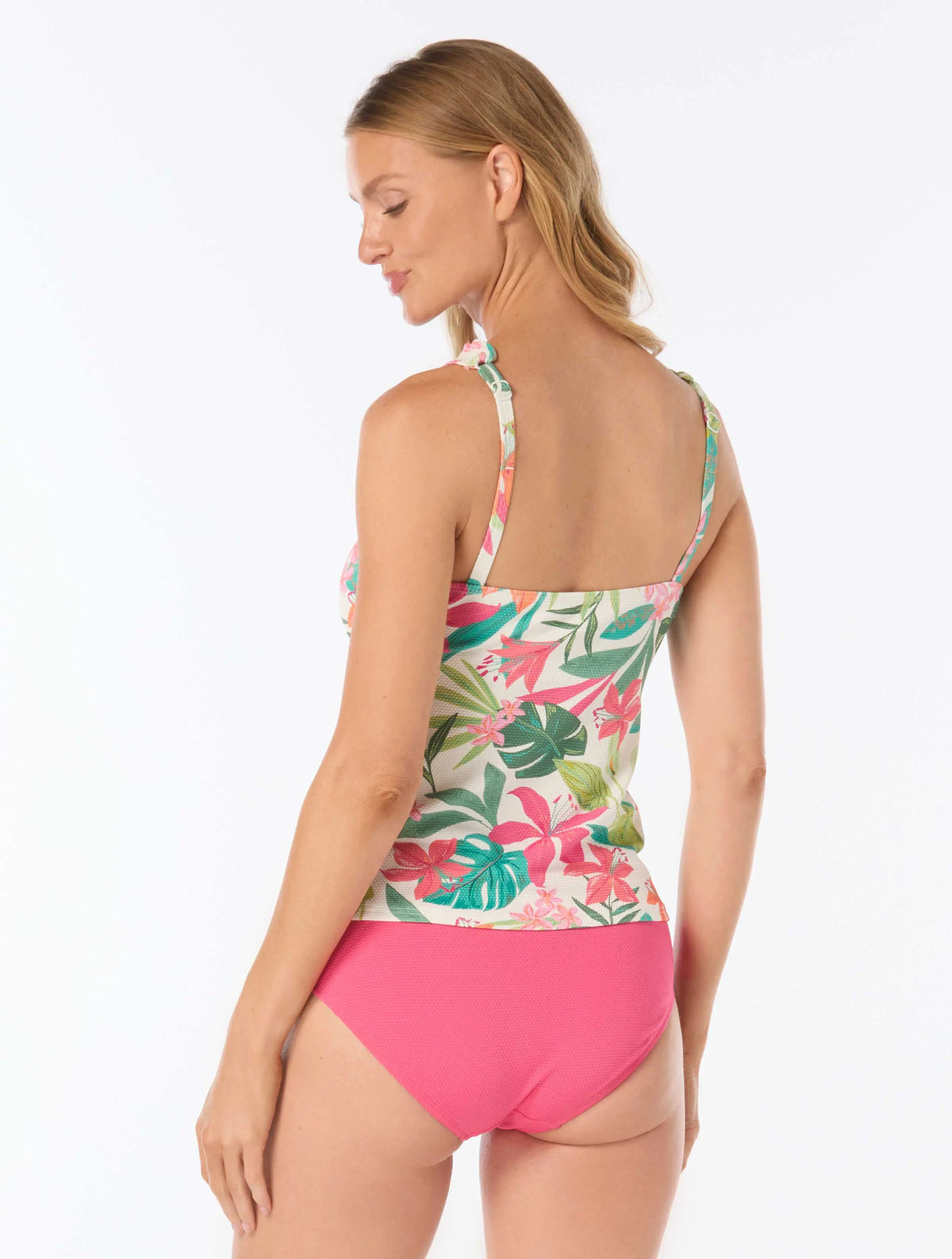 Beach House Evie Underwire Tankini Top - Tropical Paradise