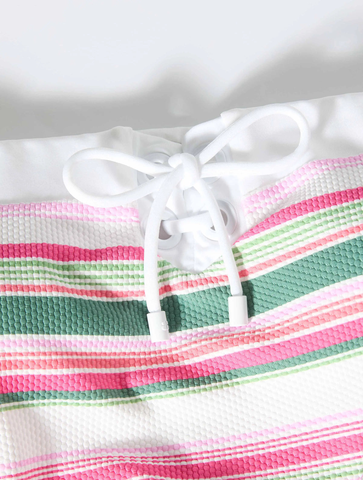 Beach House Sydnie Bandeau Textured Underwire Tankini Top – Oasis Stripe