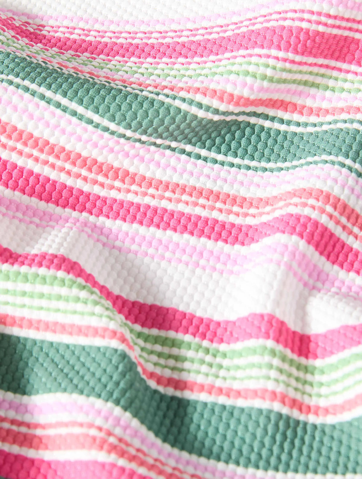 Beach House Sydnie Bandeau Textured Underwire Tankini Top – Oasis Stripe