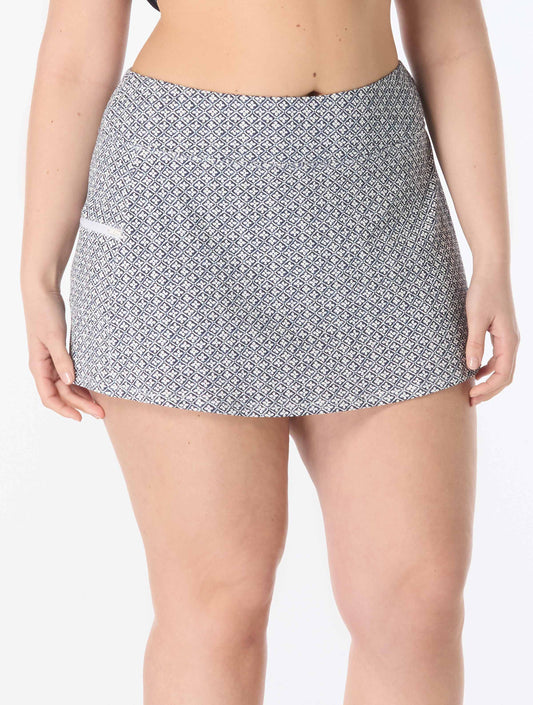 Beach House Plus Swim Emma Swim Skort - Diamond Meadows