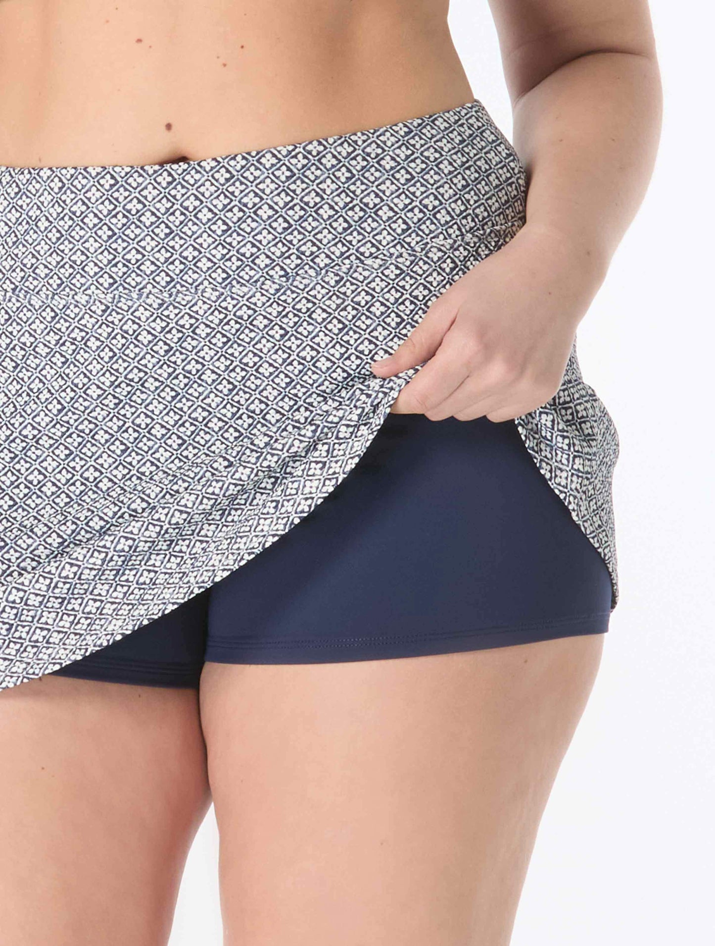 Beach House Plus Swim Emma Swim Skort - Diamond Meadows