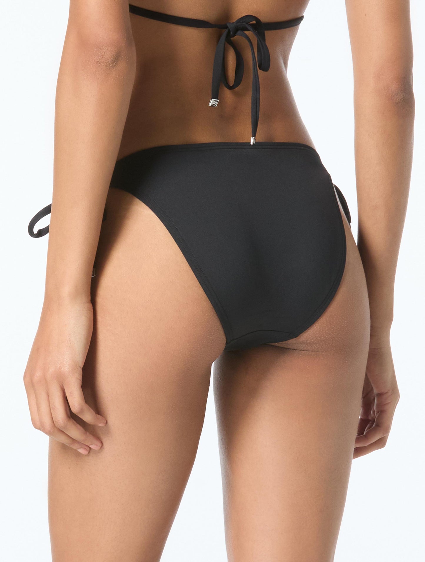 Michael Kors String Tie Bikini Bottom - Oversized Studs