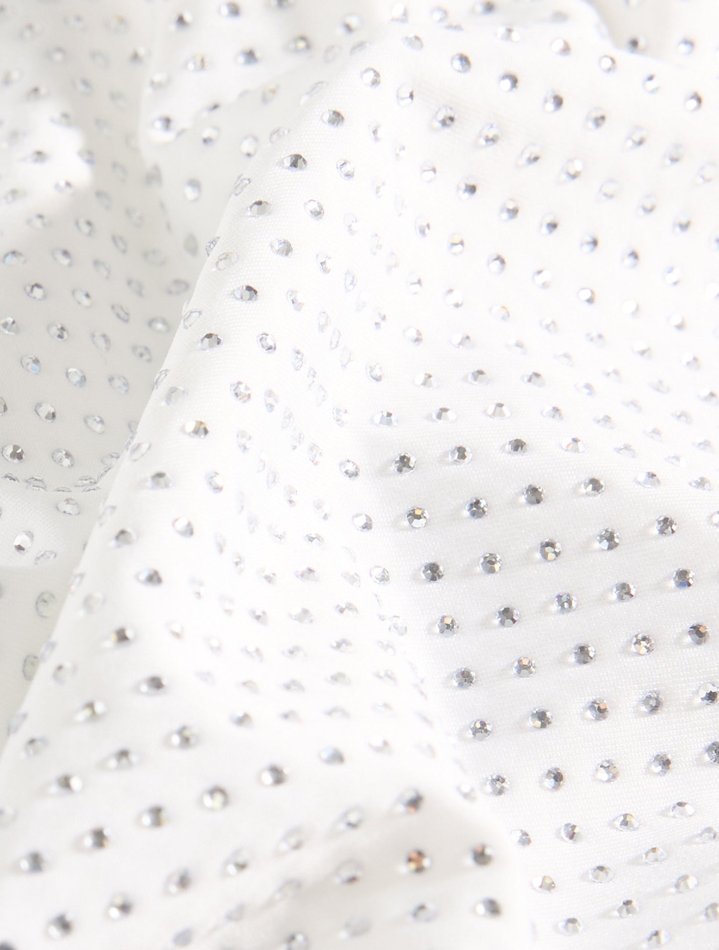 Michael Kors V-Neck One Piece Swimsuit - Rhinestone Studded Solids