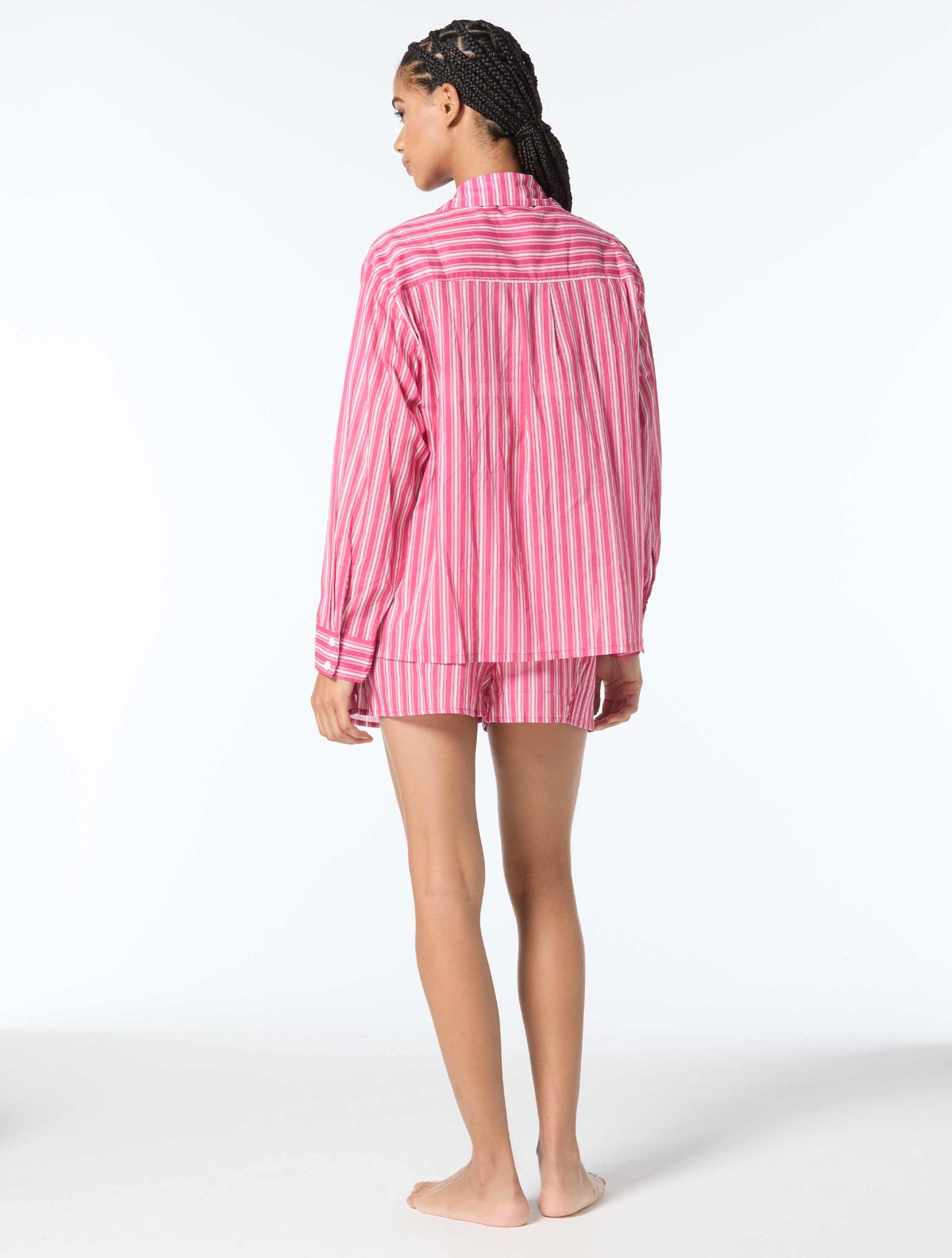 Michael Kors Cover Up Shirt - Marina Stripe