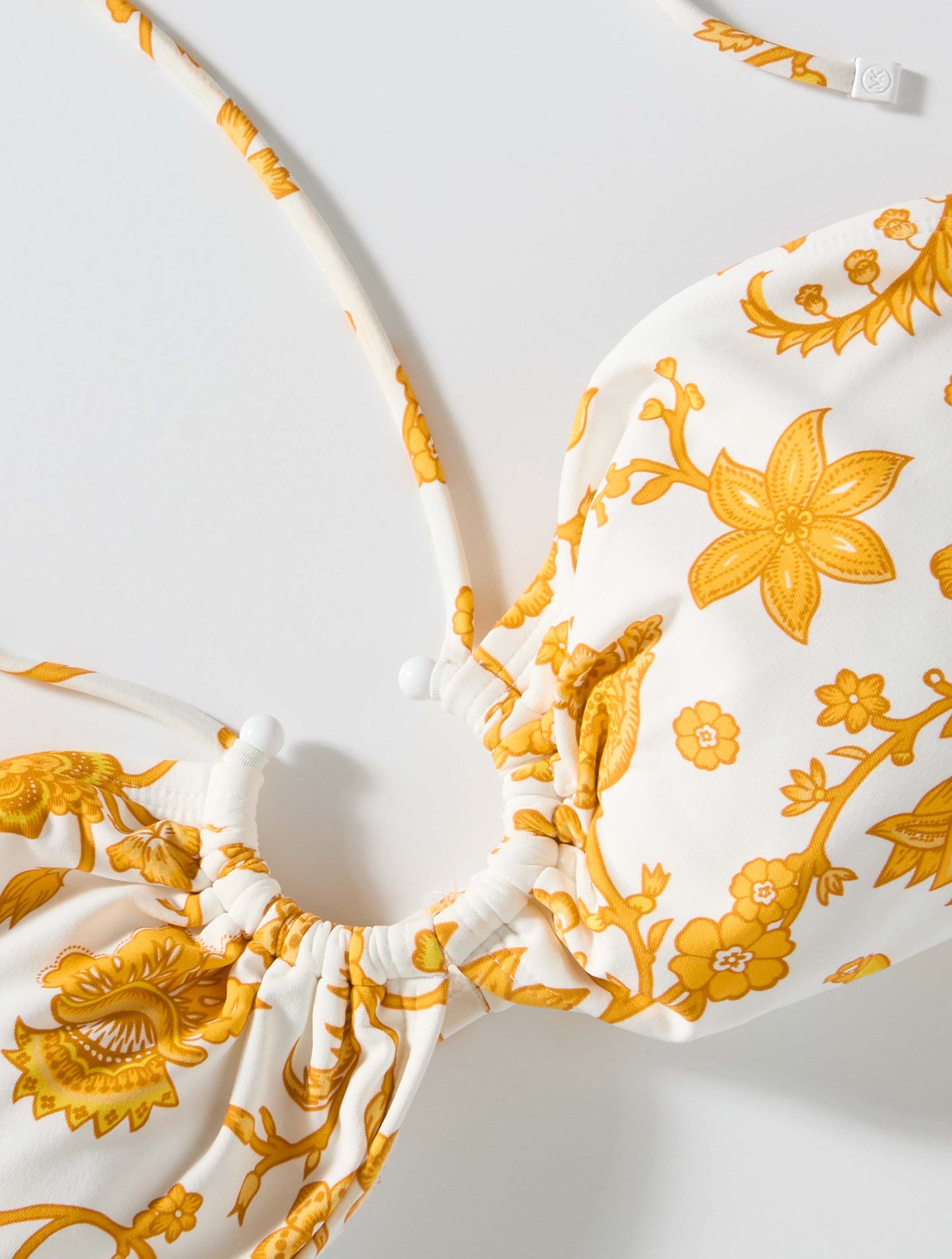 Michael Kors Halter Bandeau Bikini Top - Riviera Blooms
