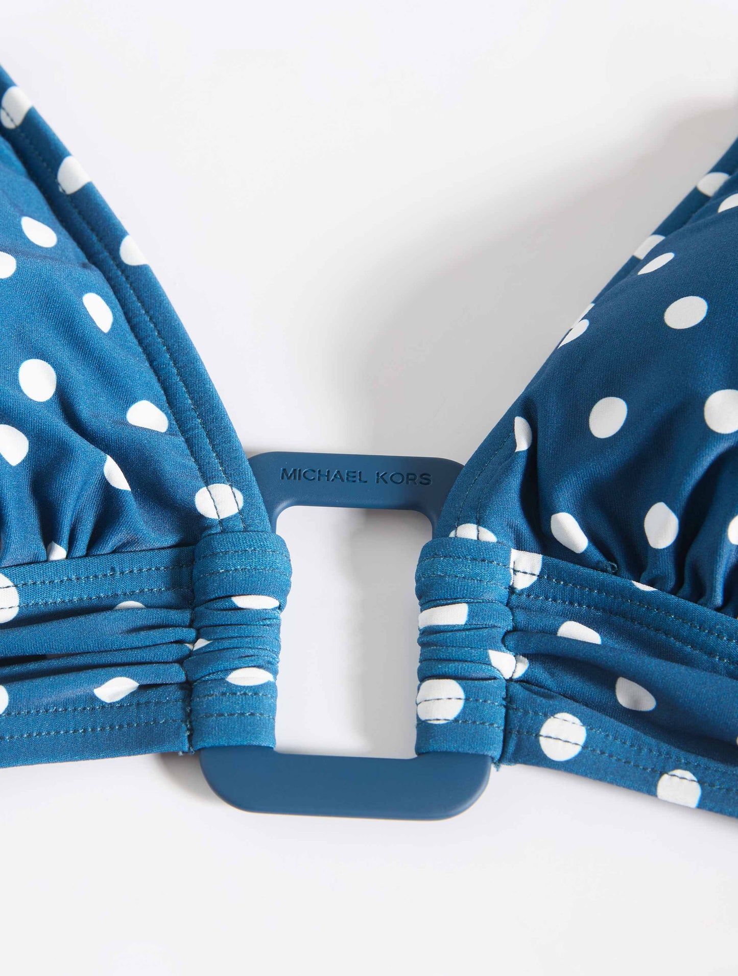 Michael Kors Halter Bikini Top - Classic Dot