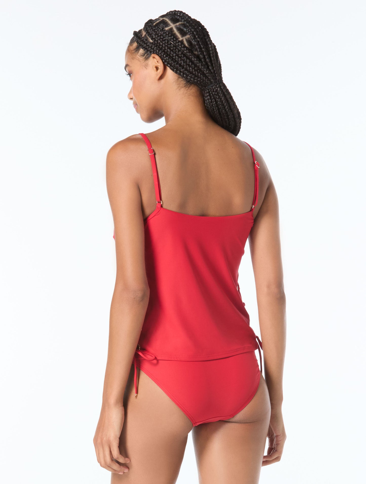 MICHAEL Michael Kors Grommet Tankini Top - Grommets