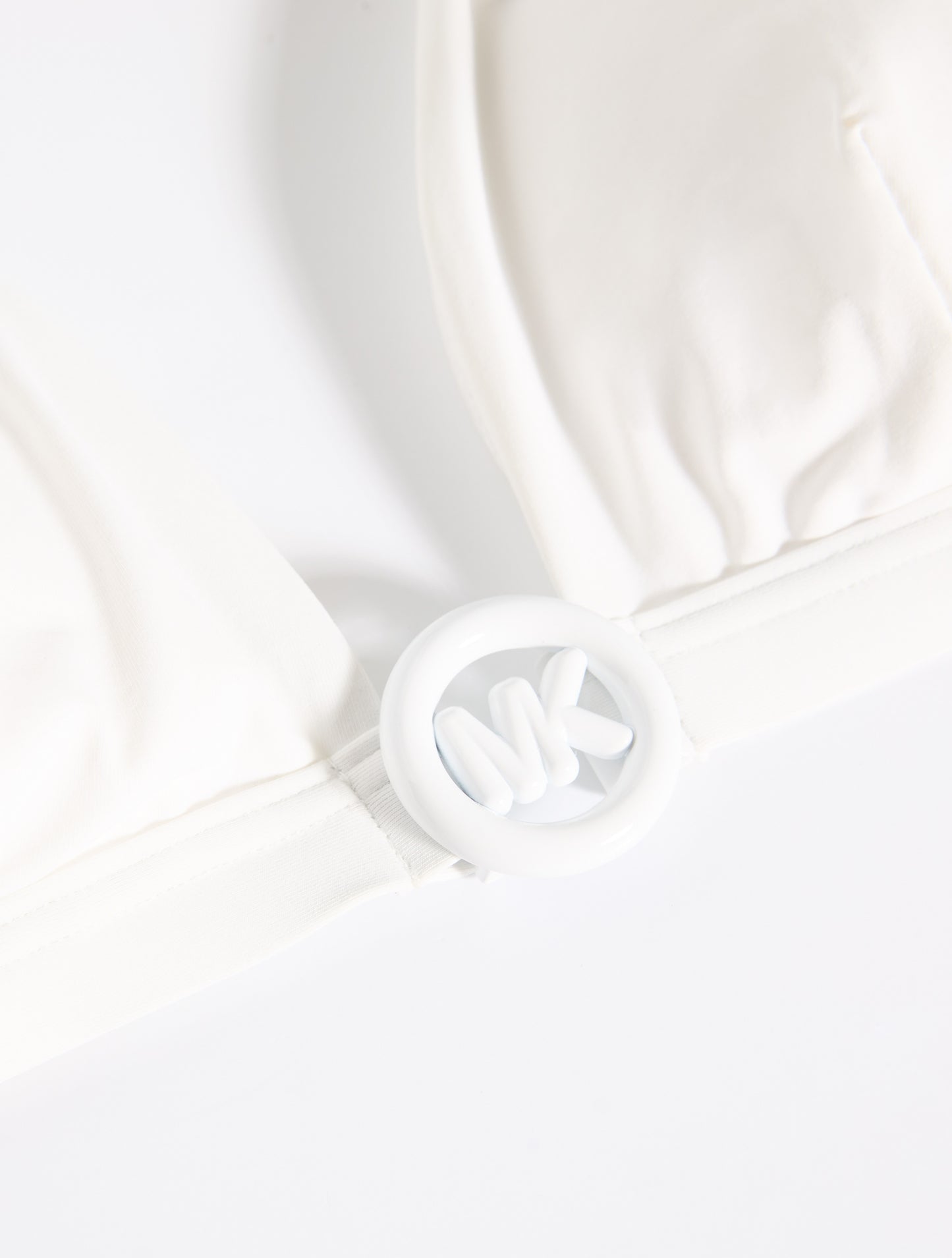 Michael Kors Logo Bikini Top - Bubble Logo Solids